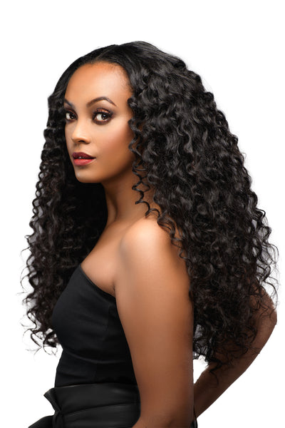 Virgin Natural Curly Human Hair Extensions