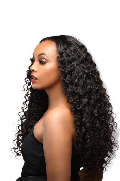 Virgin Natural Curly Human Hair Extensions