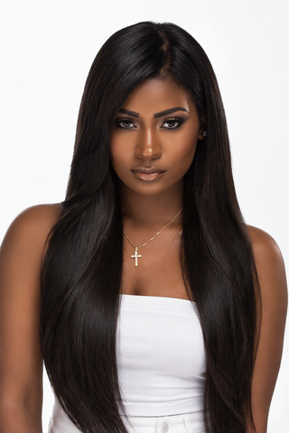 Virgin Silky Straight Human Hair Extensions