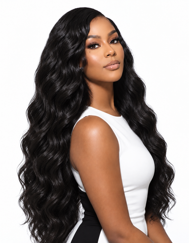 Virgin Natural Wavy Human Hair Extensions