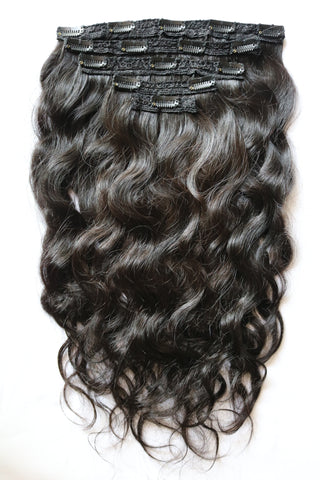 Natural Wavy - Chic 7 Clip-In Set