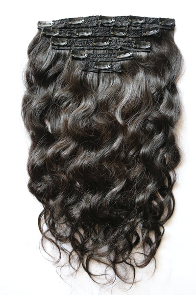 Natural Wavy - Chic 7 Clip-In Set